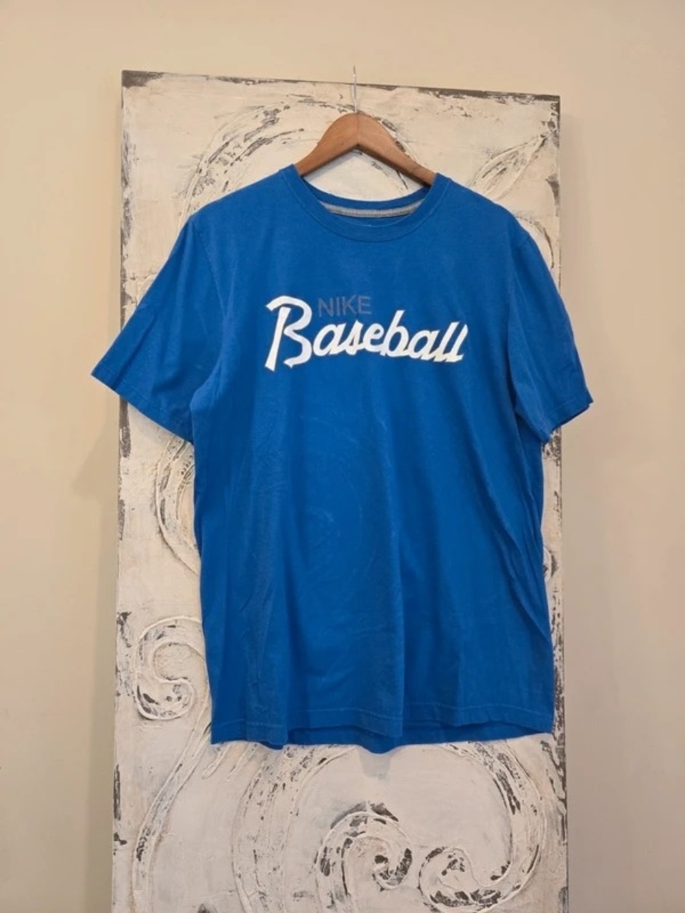 Nike Royal Blue 'Baseball' Graphic Tee